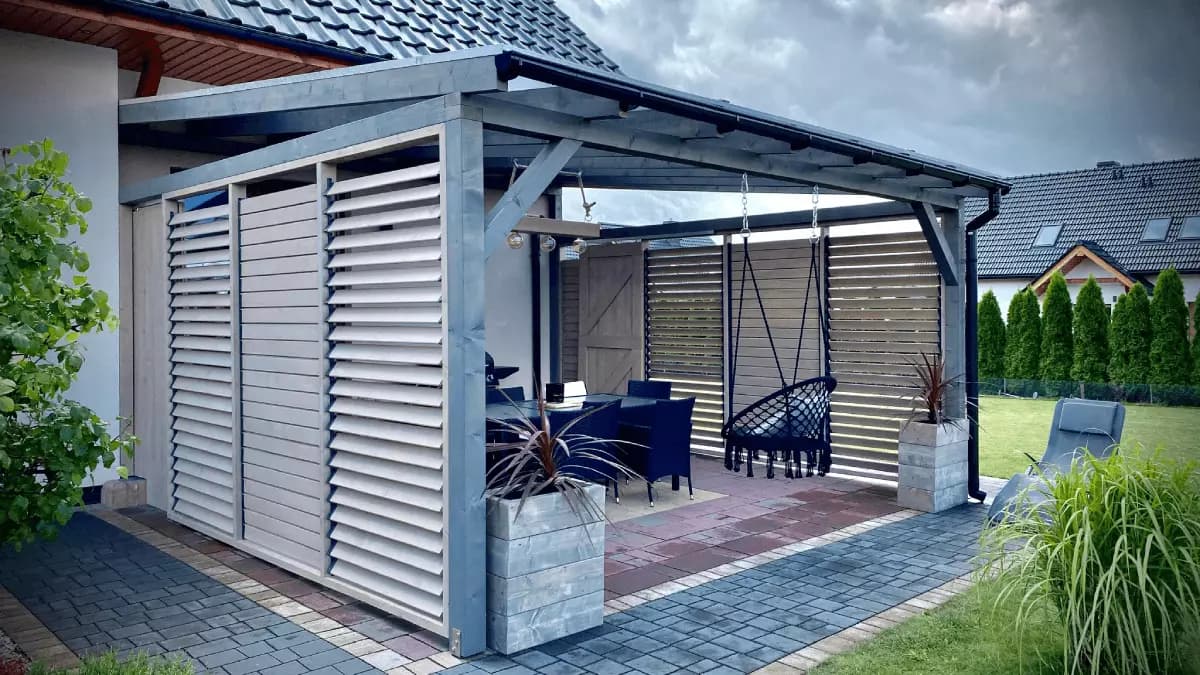 zdjęcie do sekcji Zadaszenia tarasów ☀️☔